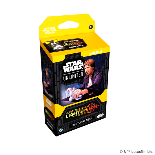 Star Wars: Unlimited – Jump to Lightspeed Spotlight Deck: Han Solo - Bộ Bài TCG Cao Cấp - Fantasy Flight Games