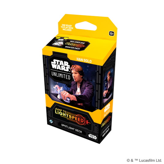 Star Wars: Unlimited – Jump to Lightspeed Spotlight Deck: Han Solo - Bộ Bài TCG Cao Cấp - Fantasy Flight Games