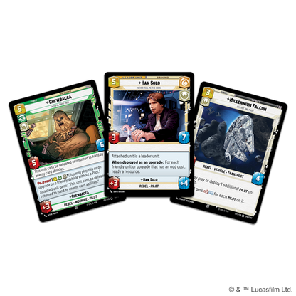 Star Wars: Unlimited – Jump to Lightspeed Spotlight Deck: Han Solo - Bộ Bài TCG Cao Cấp - Fantasy Flight Games