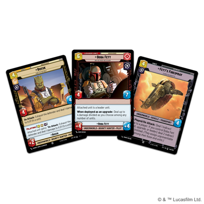 Star Wars: Unlimited – Jump to Lightspeed Spotlight Deck: Boba Fett | Bộ Bài TCG Chiến Thuật | Fantasy Flight Games