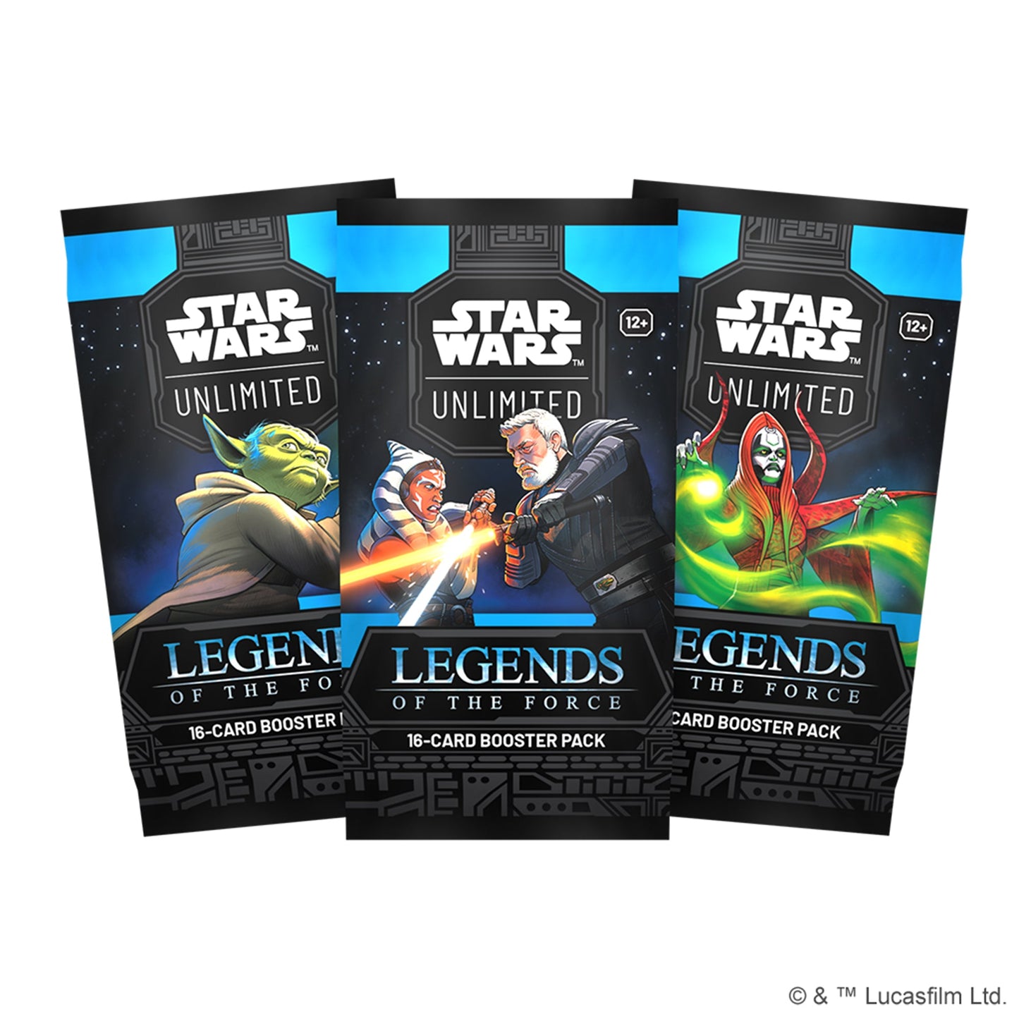 Star Wars: Unlimited - Legends of the Force: Booster Display