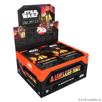 Star Wars: Unlimited - A Lawless Time: Booster Display