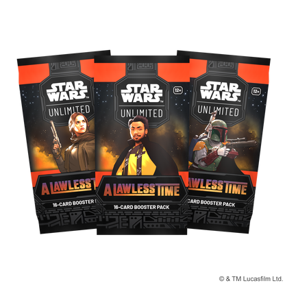 Star Wars: Unlimited - A Lawless Time: Booster Display