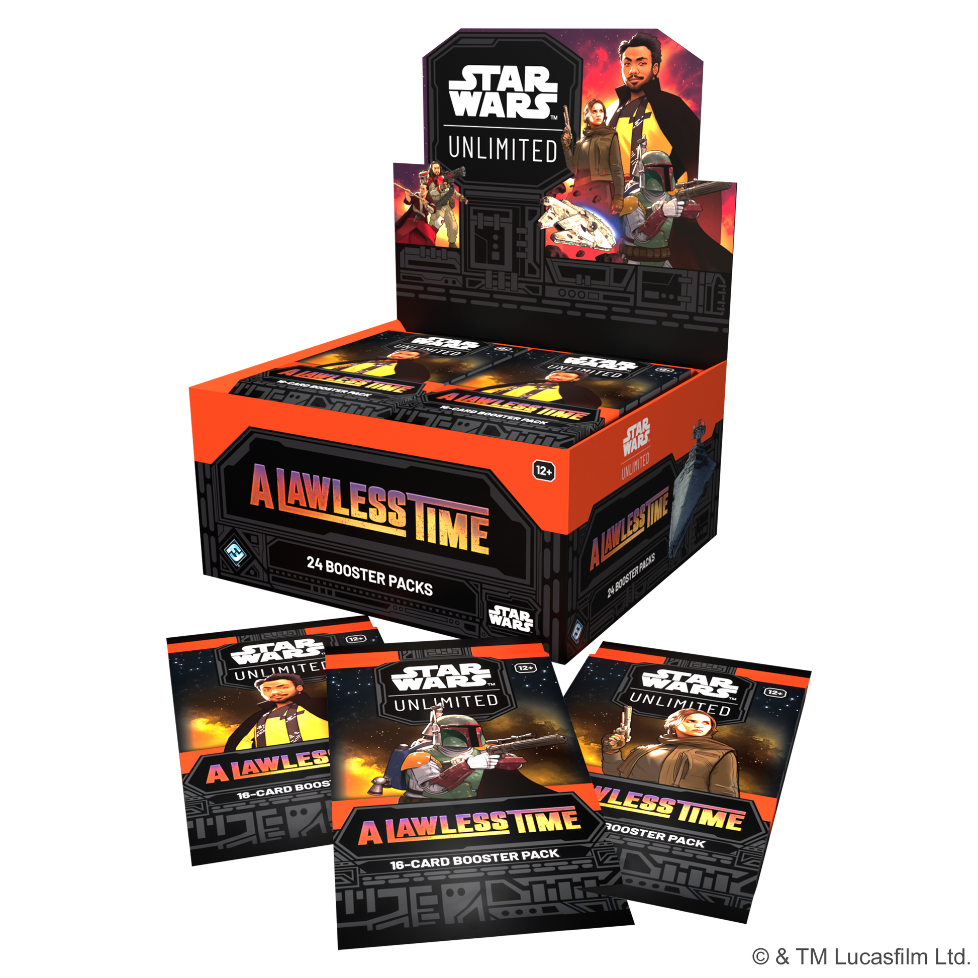 Star Wars: Unlimited - A Lawless Time: Booster Display