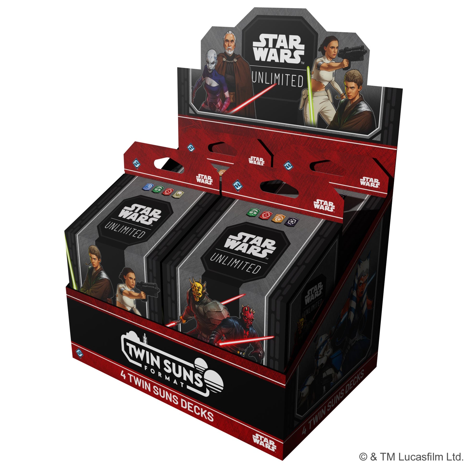 Star Wars: Unlimited – 2026 Twin Suns Deck Display