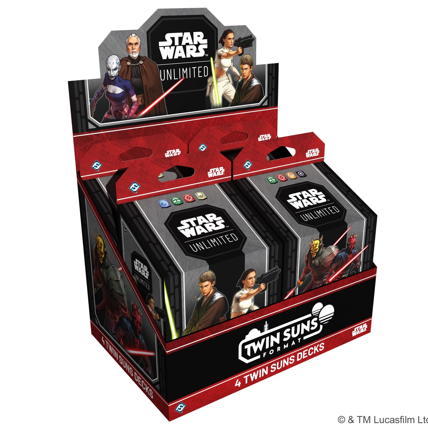 Star Wars: Unlimited – 2026 Twin Suns Deck Display