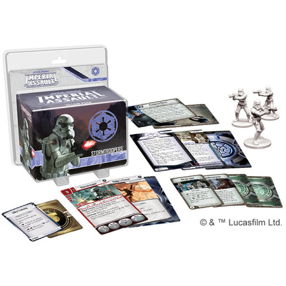 Star Wars: Imperial Assault - Stormtroopers Villain Pack - Bộ Mở Rộng Board Game - Fantasy Flight Games