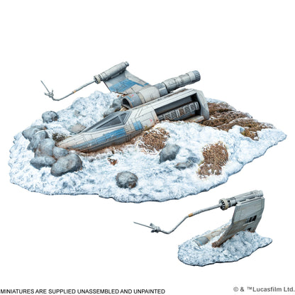 Star Wars: Legion - Crashed X-wing Battlefield Expansion | Bộ Mở Rộng Địa Hình Chiến Thuật | Atomic Mass Games