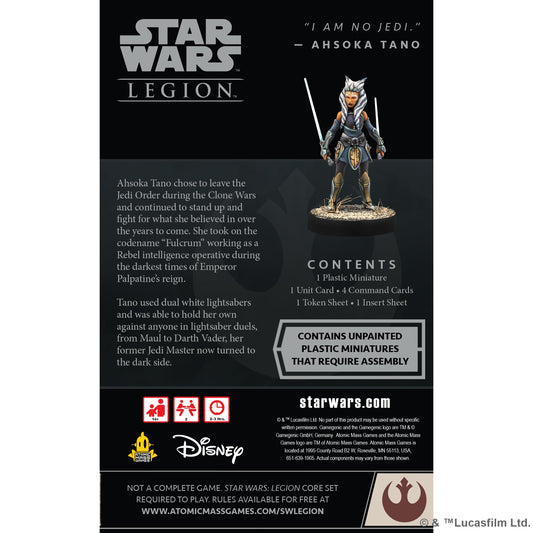 Star Wars: Legion - Ahsoka Tano Operative Expansion - Board Game Chiến Thuật - Atomic Mass Games