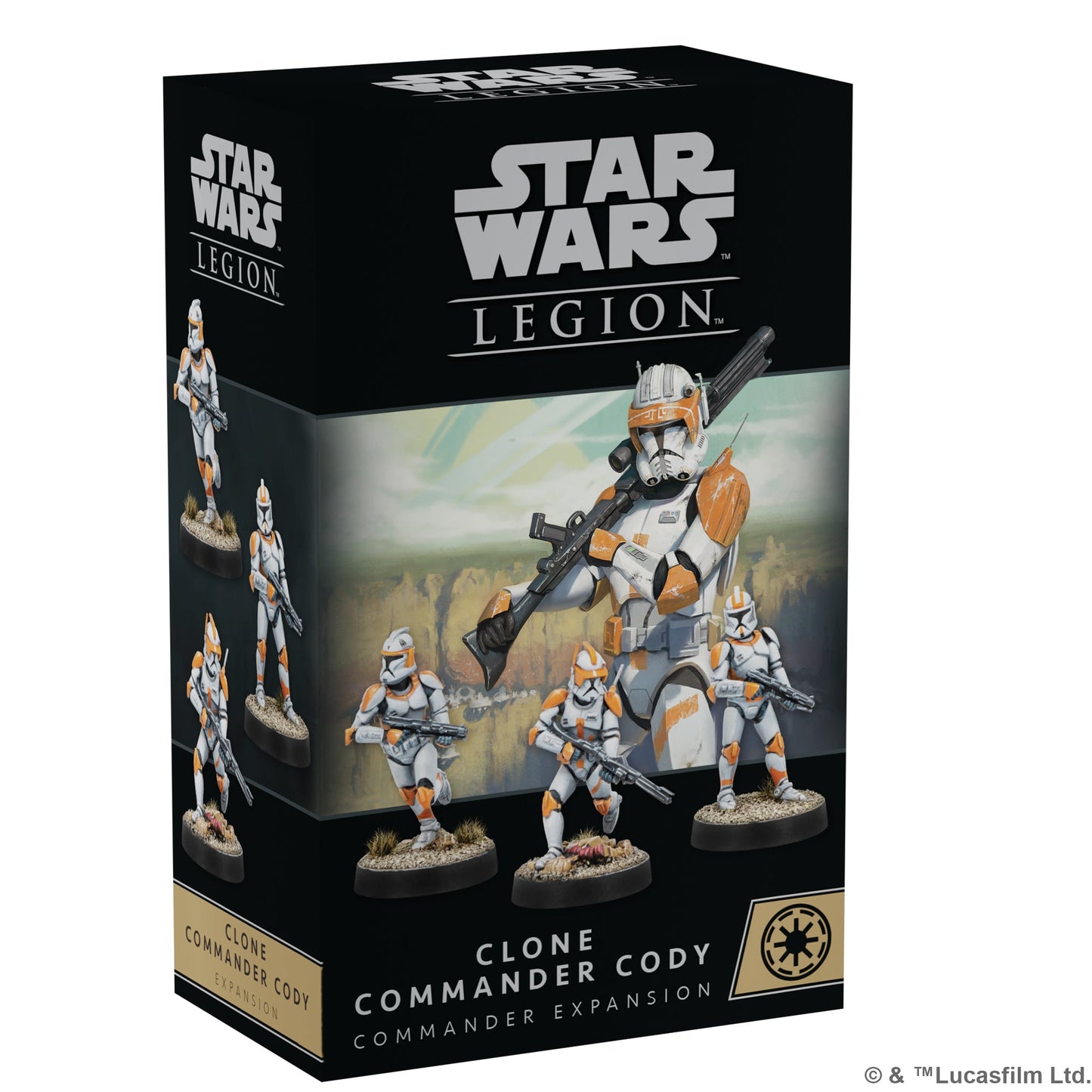 Star Wars: Legion - Clone Commander Cody Commander Expansion - Bản Mở Rộng Board Game Chiến Thuật - Atomic Mass Games