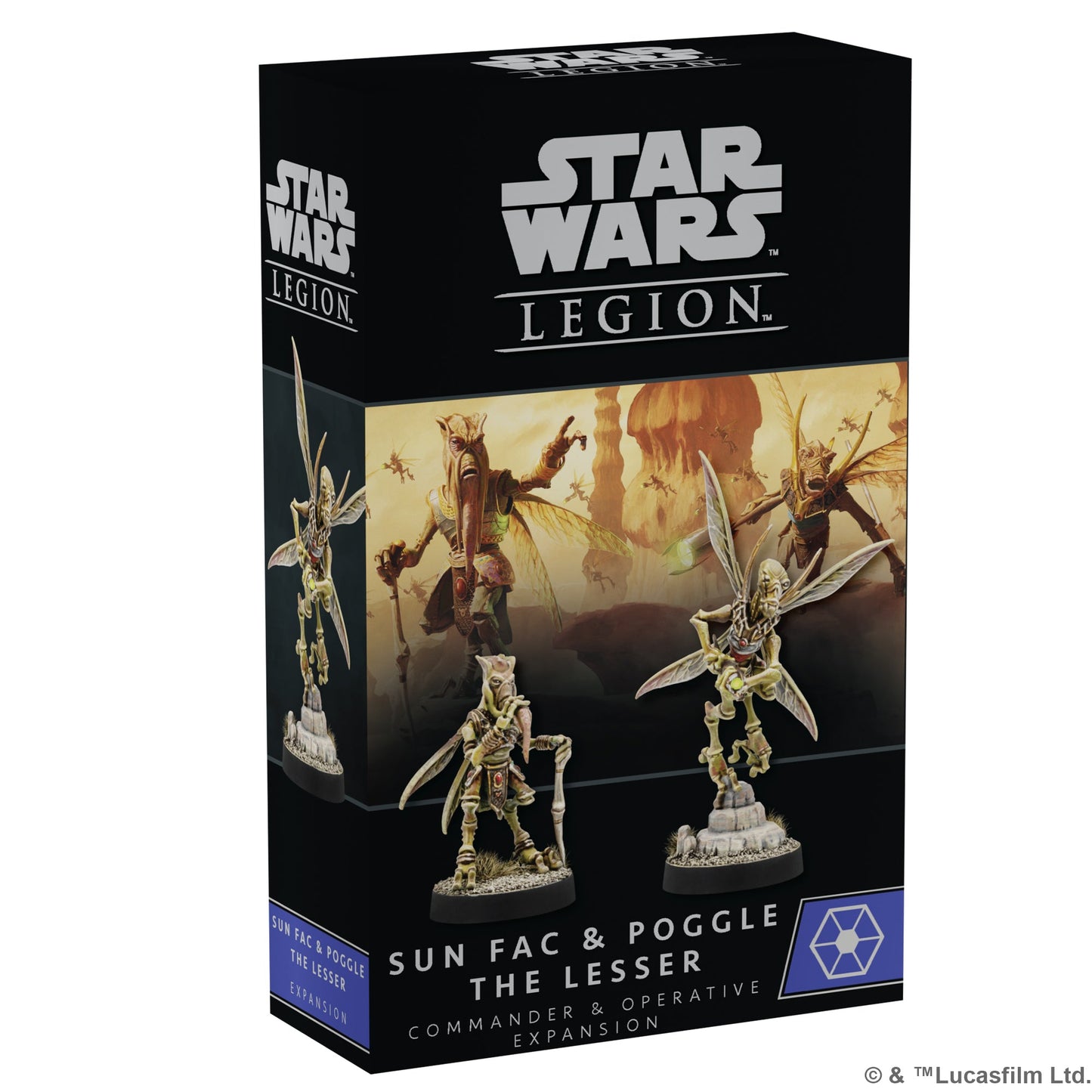 Star Wars Legion Sun Fac & Poogle the Lesser COMMANDER EXPANSION - Board Game Chiến Thuật - Atomic Mass Games