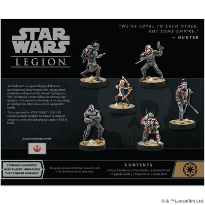 Star Wars: Legion - Mở Rộng Biệt Đội Bad Batch (Bad Batch Operative Expansion)
