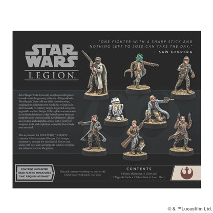 Star Wars: Legion – Rebel Sleeper Cell Unit Expansion - Bộ Mở Rộng Game Sa Bàn - Atomic Mass Games