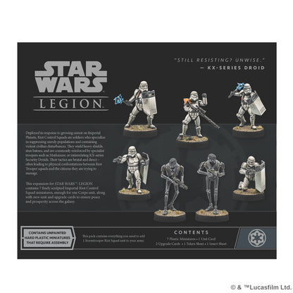 Star Wars: Legion - Imperial Riot Control Squad Unit Expansion - Board Games Chiến Thuật - Atomic Mass Games