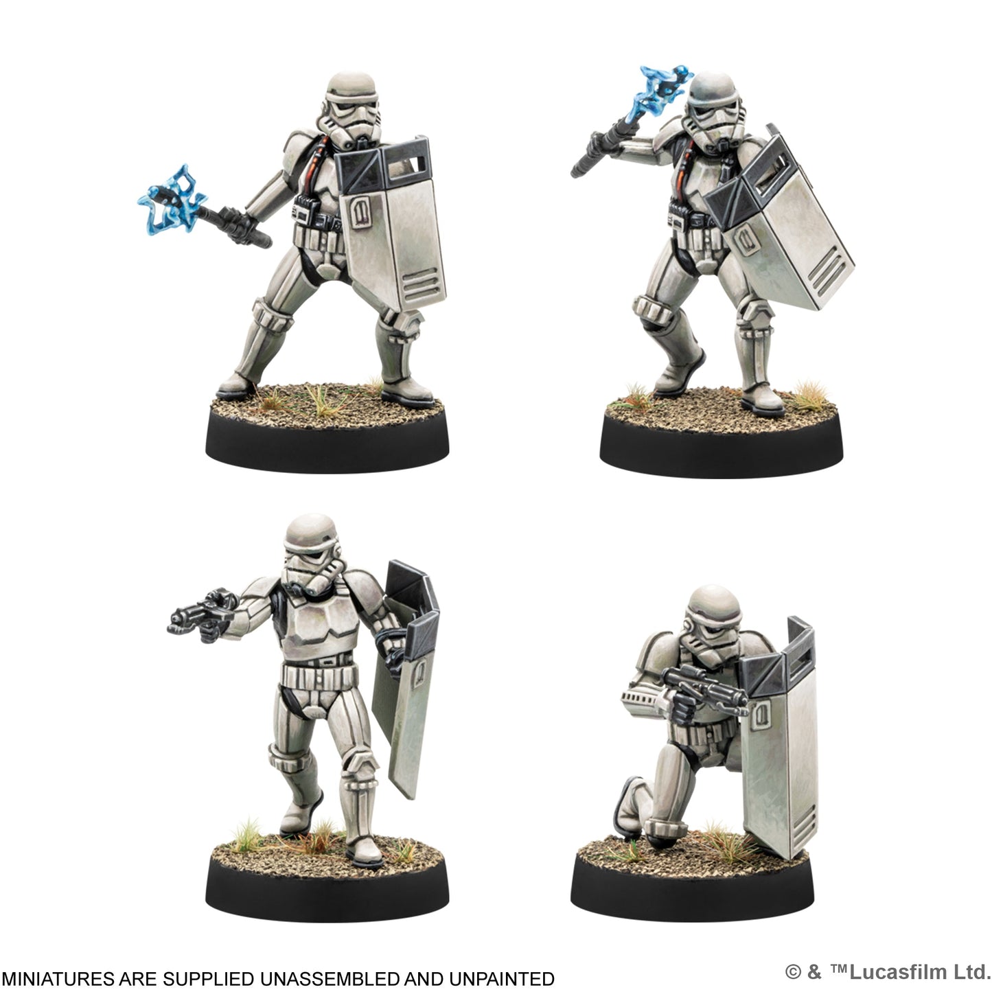 Star Wars: Legion - Imperial Riot Control Squad Unit Expansion - Board Games Chiến Thuật - Atomic Mass Games