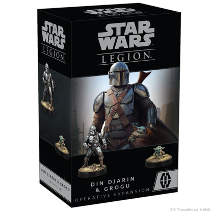 Star Wars: Legion - Din Djarin & Grogu Operative Expansion - Bộ Mở Rộng Board Game Chiến Thuật - Atomic Mass Games