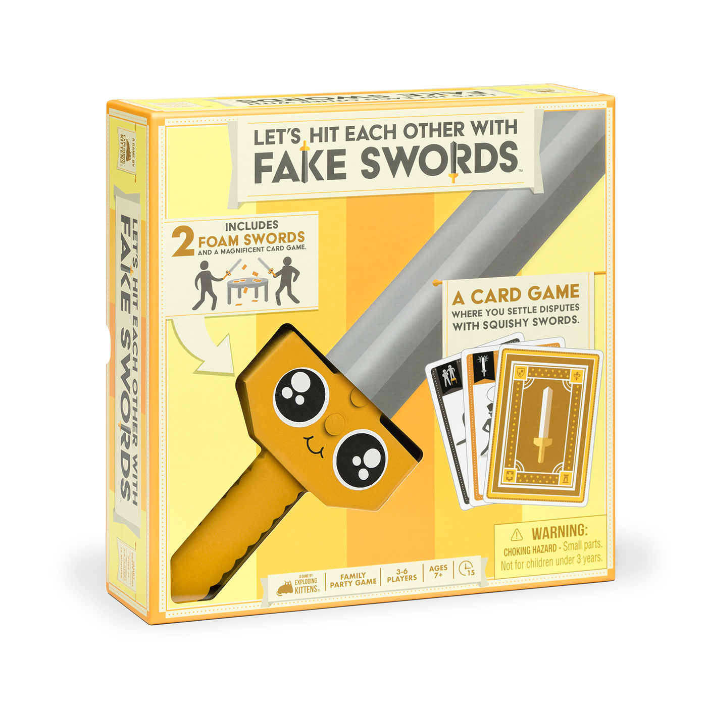 Let's Hit Each Other With Fake Swords - Trò chơi thẻ bài đối kháng - Exploding Kittens