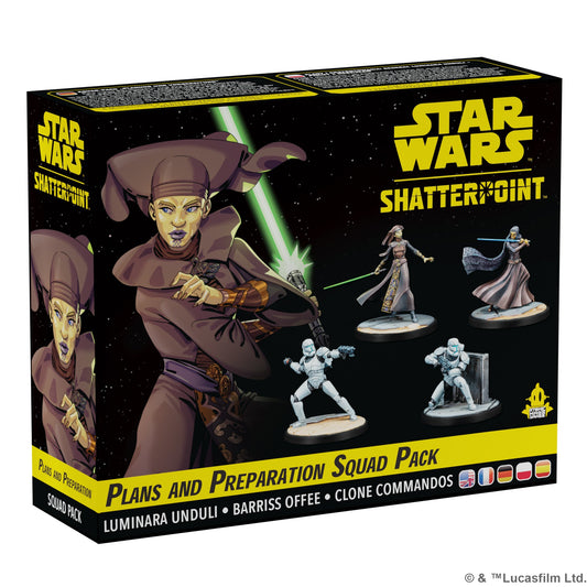 Star Wars Shatterpoint Plans and Preparation Squad Pack - Bộ Mô Hình Chiến Thuật - Atomic Mass Games