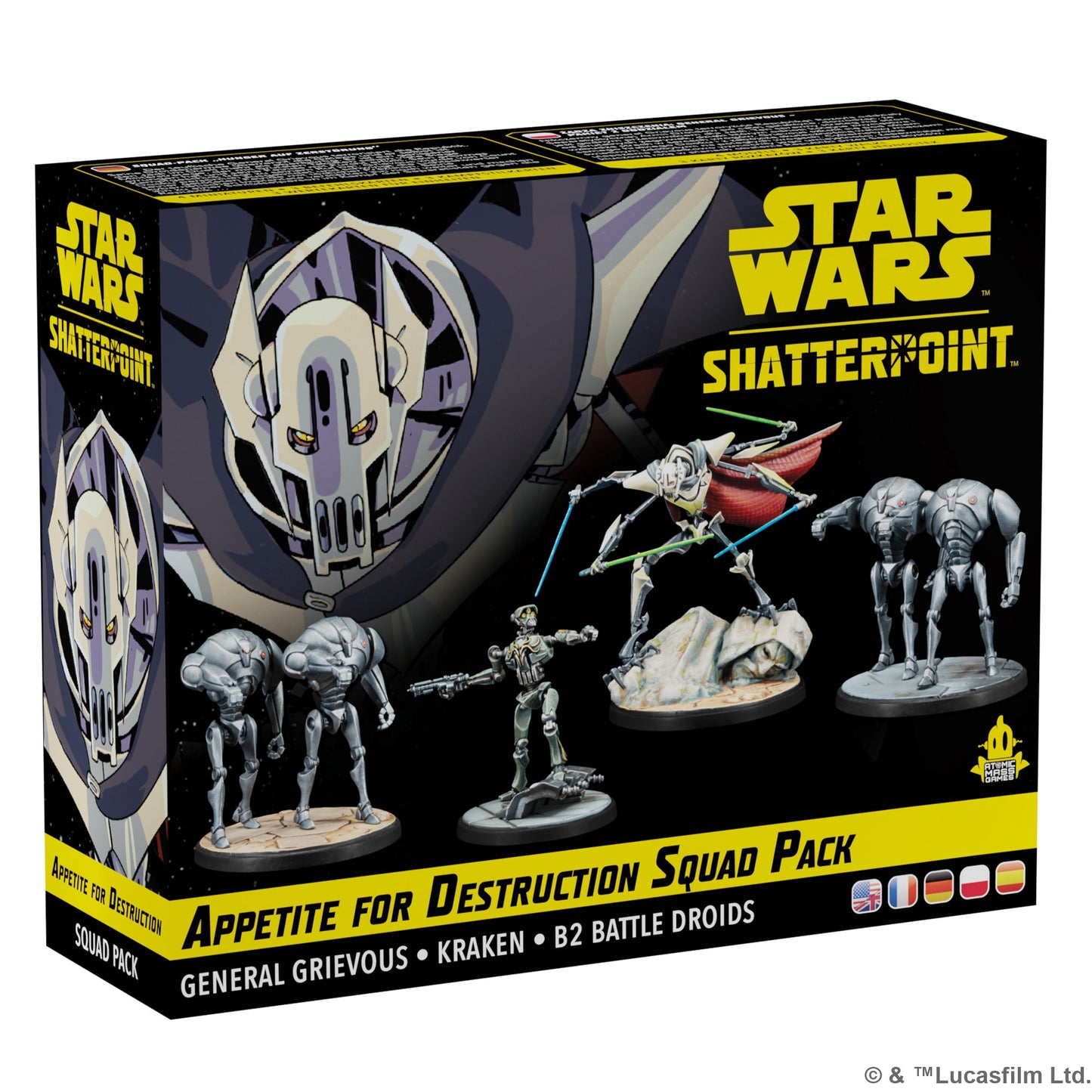 Star Wars Shatterpoint Appetite for Destruction Squad Pack - Bộ Mở Rộng Miniatures Chiến Thuật - Atomic Mass Games