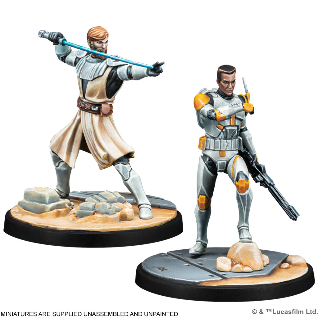 Star Wars Shatterpoint Hello There Squad Pack - Bộ Mô Hình Chiến Thuật Figure - Atomic Mass Games