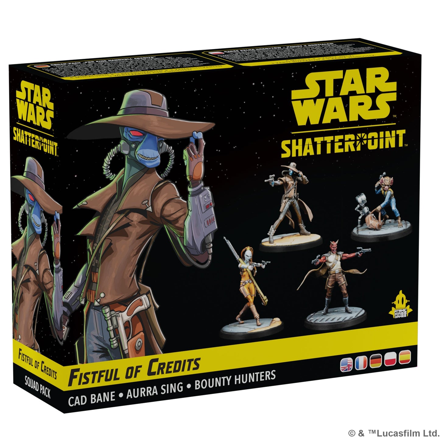 Star Wars Shatterpoint Fistful of Credits Squad Pack Miniatures Game - Board Game Chiến Thuật - Atomic Mass Games