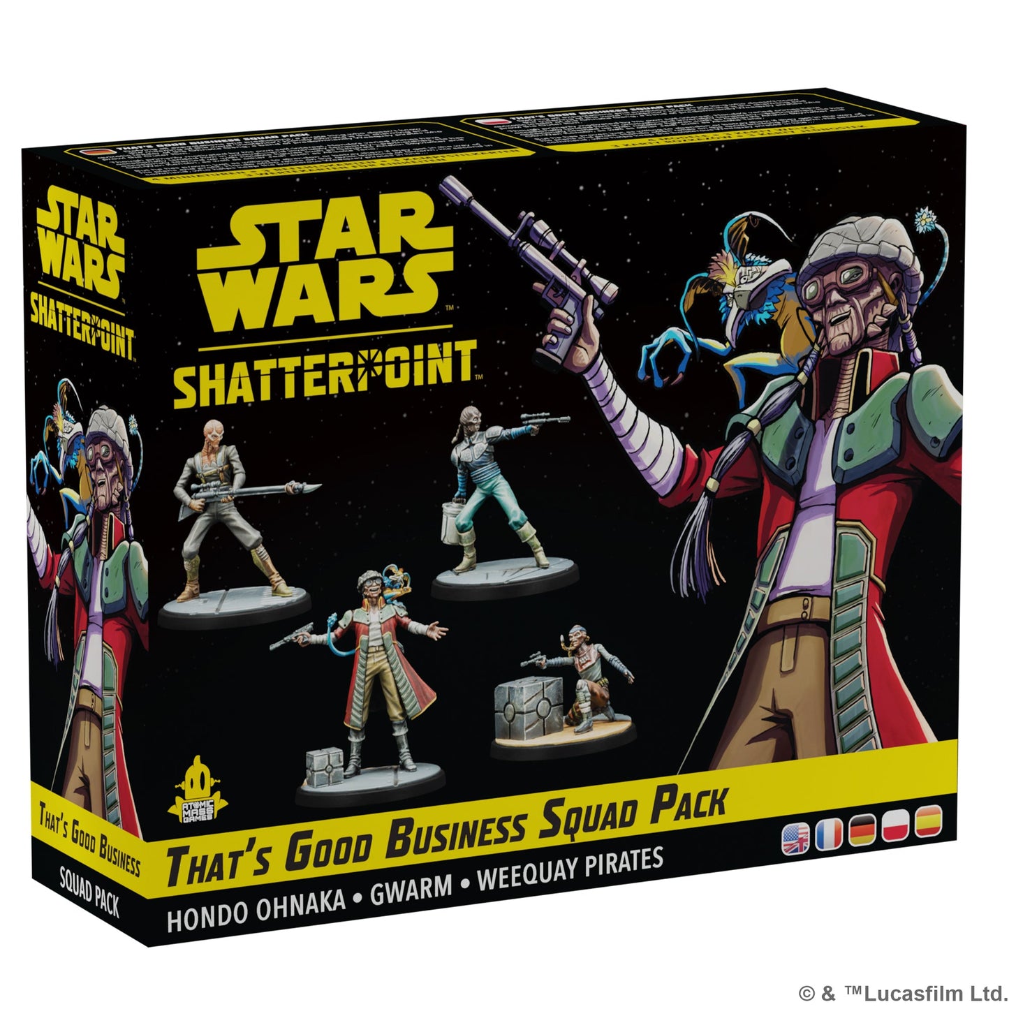 Star Wars: Shatterpoint - That's Good Business Squad Pack - Bộ Mở Rộng Board Game Chiến Thuật - Atomic Mass Games