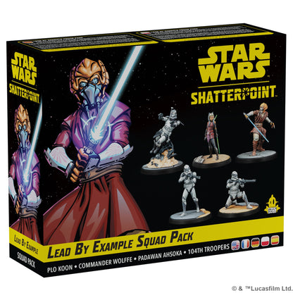 Star Wars Shatterpoint Lead by Example Squad Pack - Bộ mở rộng trò chơi mô hình chiến thuật - Atomic Mass Games