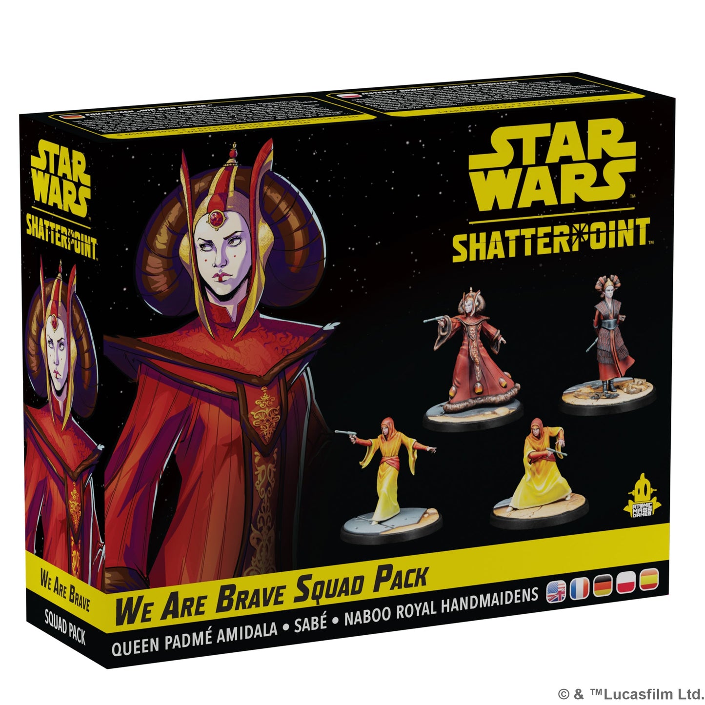 Star Wars Shatterpoint We Are Brave Squad Pack - Mô Hình Chiến Thuật Sa Bàn - Atomic Mass Games