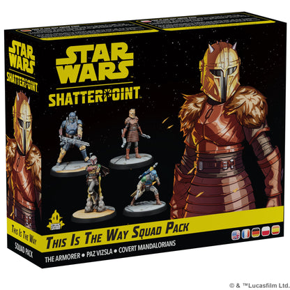 Star Wars: Shatterpoint - This Is The Way Squad Pack | Mô Hình Miniatures Chiến Thuật Atomic Mass Games