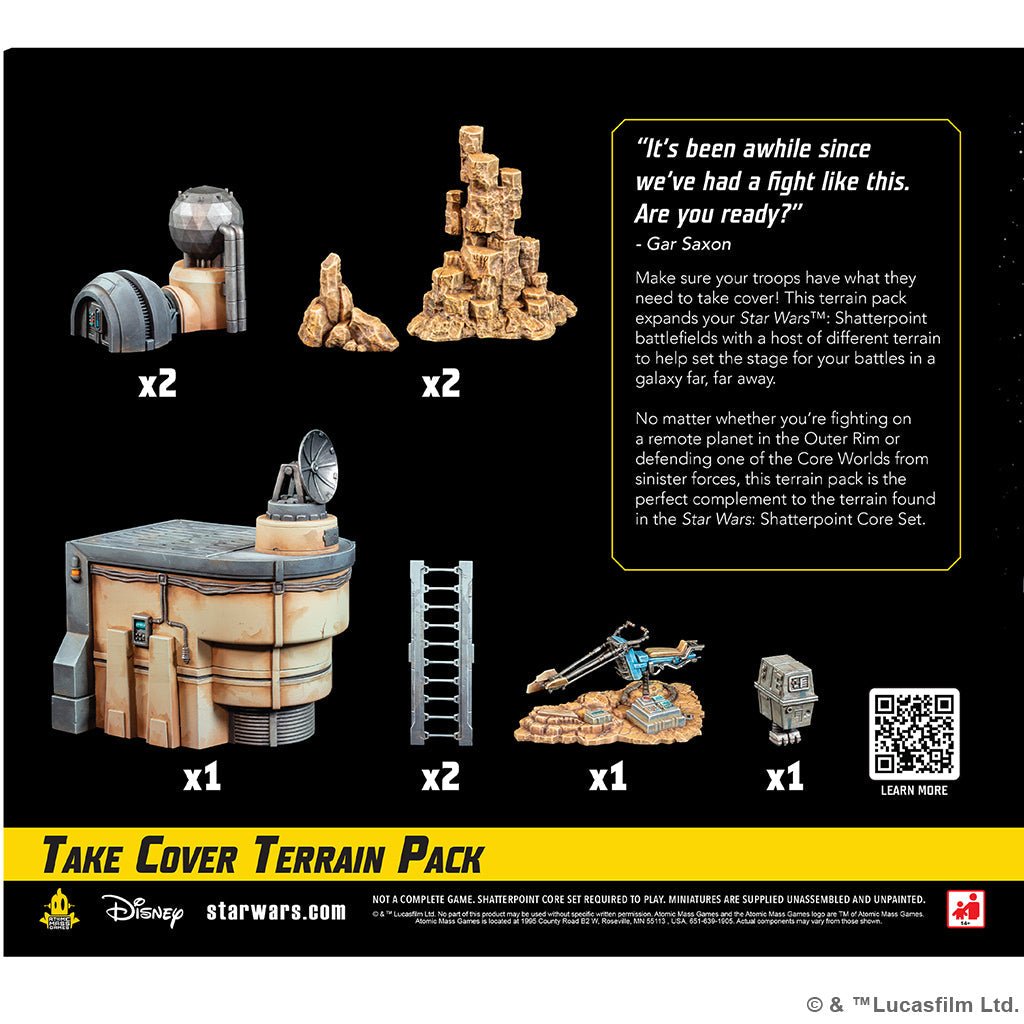 Star Wars: Shatterpoint - Take Cover Terrain Pack Phụ kiện địa hình Miniature Atomic Mass Games