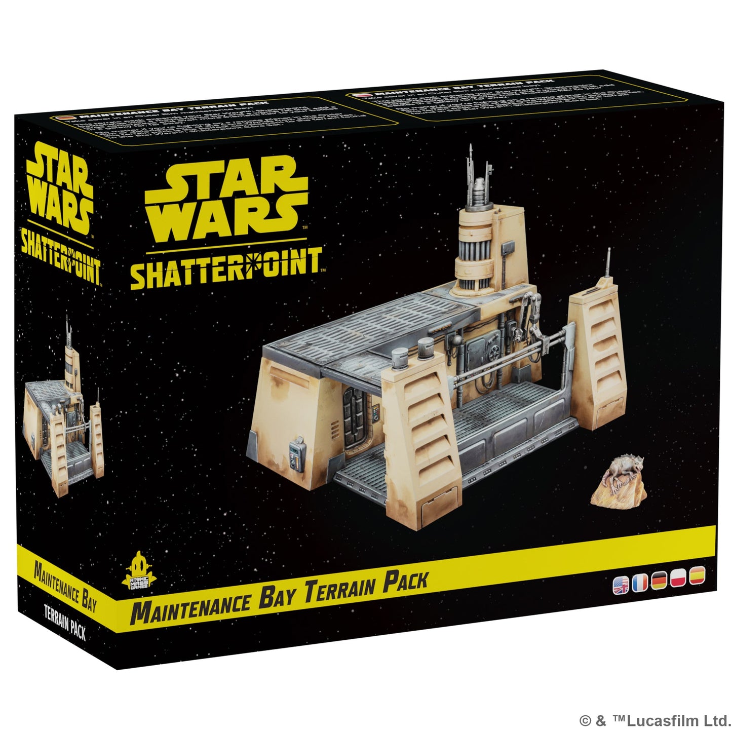 Star Wars: Shatterpoint - Maintenance Bay Terrain Pack | Bộ Mô Hình Địa Hình | Atomic Mass Games