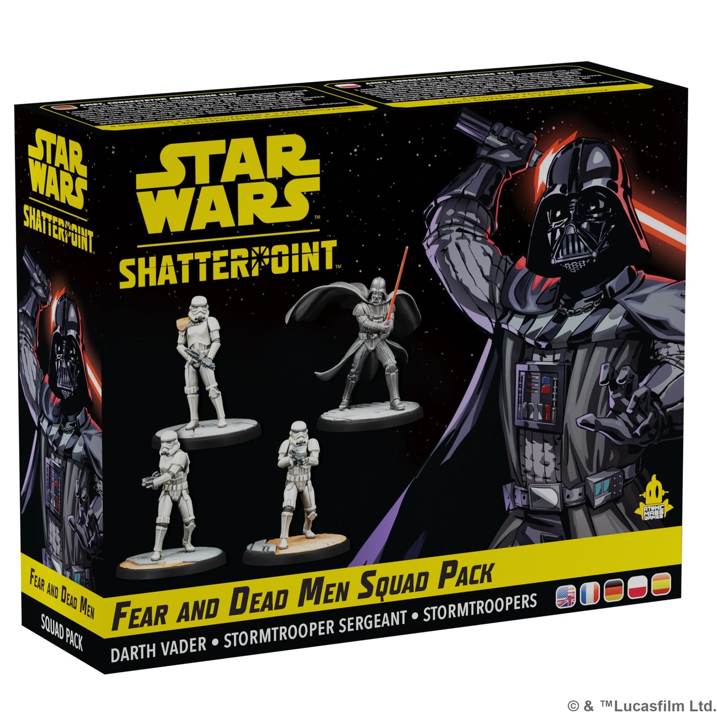 Star Wars: Shatterpoint - Fear and Dead Men Squad Pack - Mô Hình Chiến Thuật - Atomic Mass Games
