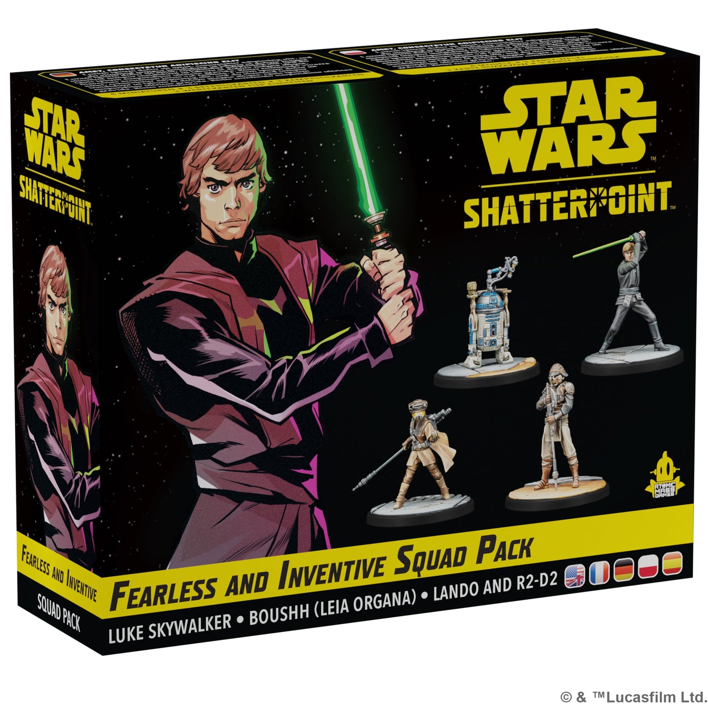 Star Wars: Shatterpoint - Fearless and Inventive Squad Pack | Board Game Chiến Thuật | Atomic Mass Games