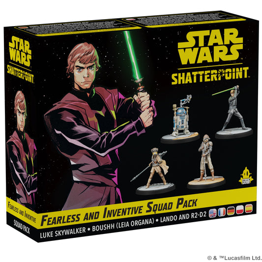 Star Wars: Shatterpoint - Fearless and Inventive Squad Pack | Board Game Chiến Thuật | Atomic Mass Games
