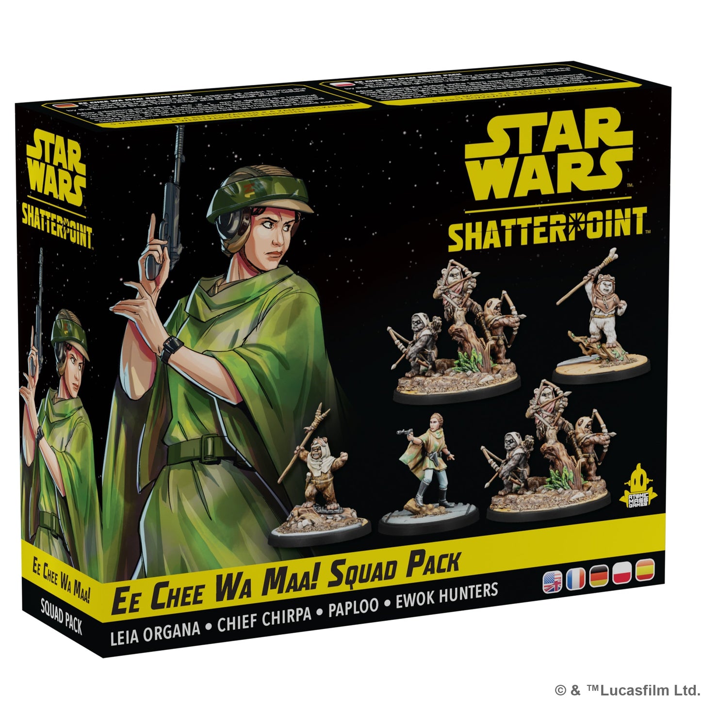 Star Wars Shatterpoint Ee Chee Wa Maa! SQUAD PACK - Bộ Mở Rộng Sa Bàn Chiến Thuật - Atomic Mass Games