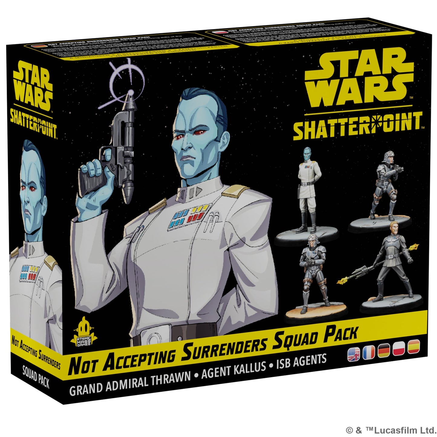 Star Wars: Shatterpoint – Not Accepting Surrenders Squad Pack - Bộ Mô Hình Chiến Thuật - Atomic Mass Games
