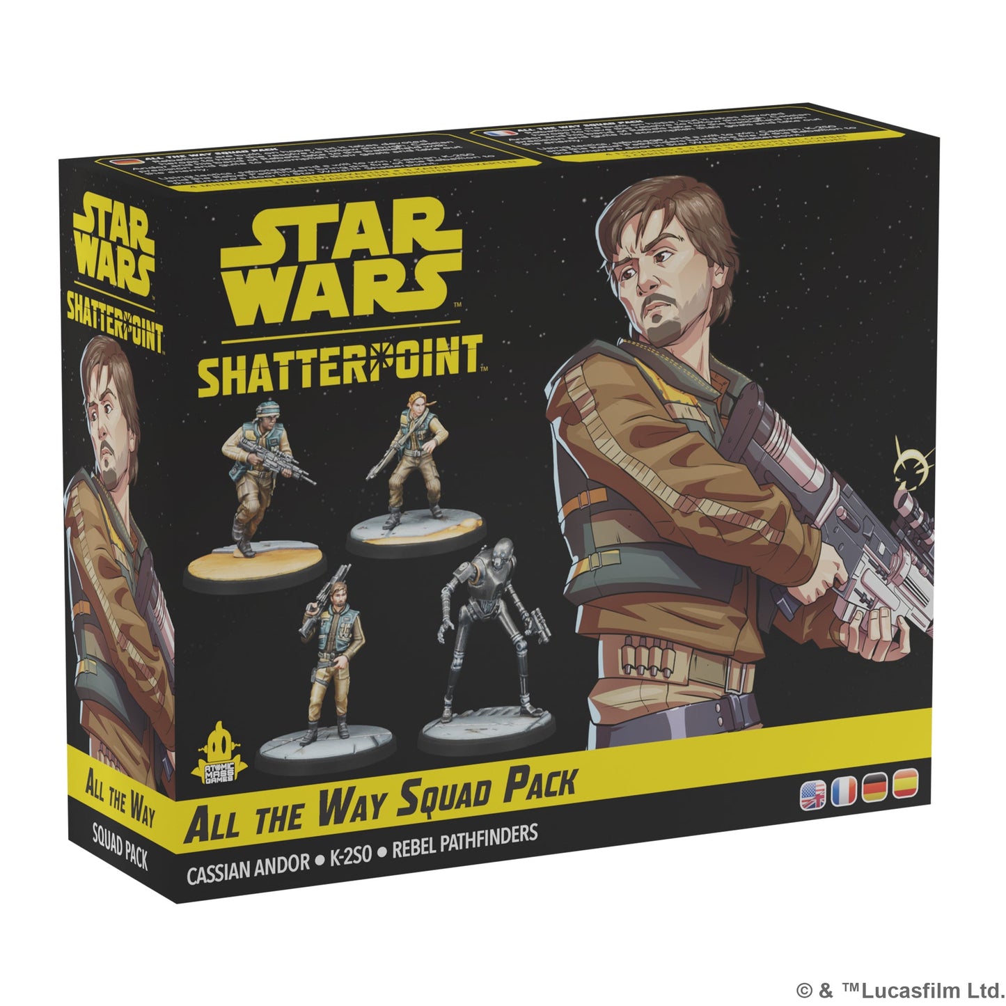 Star Wars: Shatterpoint - All the Way Squad Pack | Bộ Mở Rộng Miniature Game Chiến Thuật | Atomic Mass Games