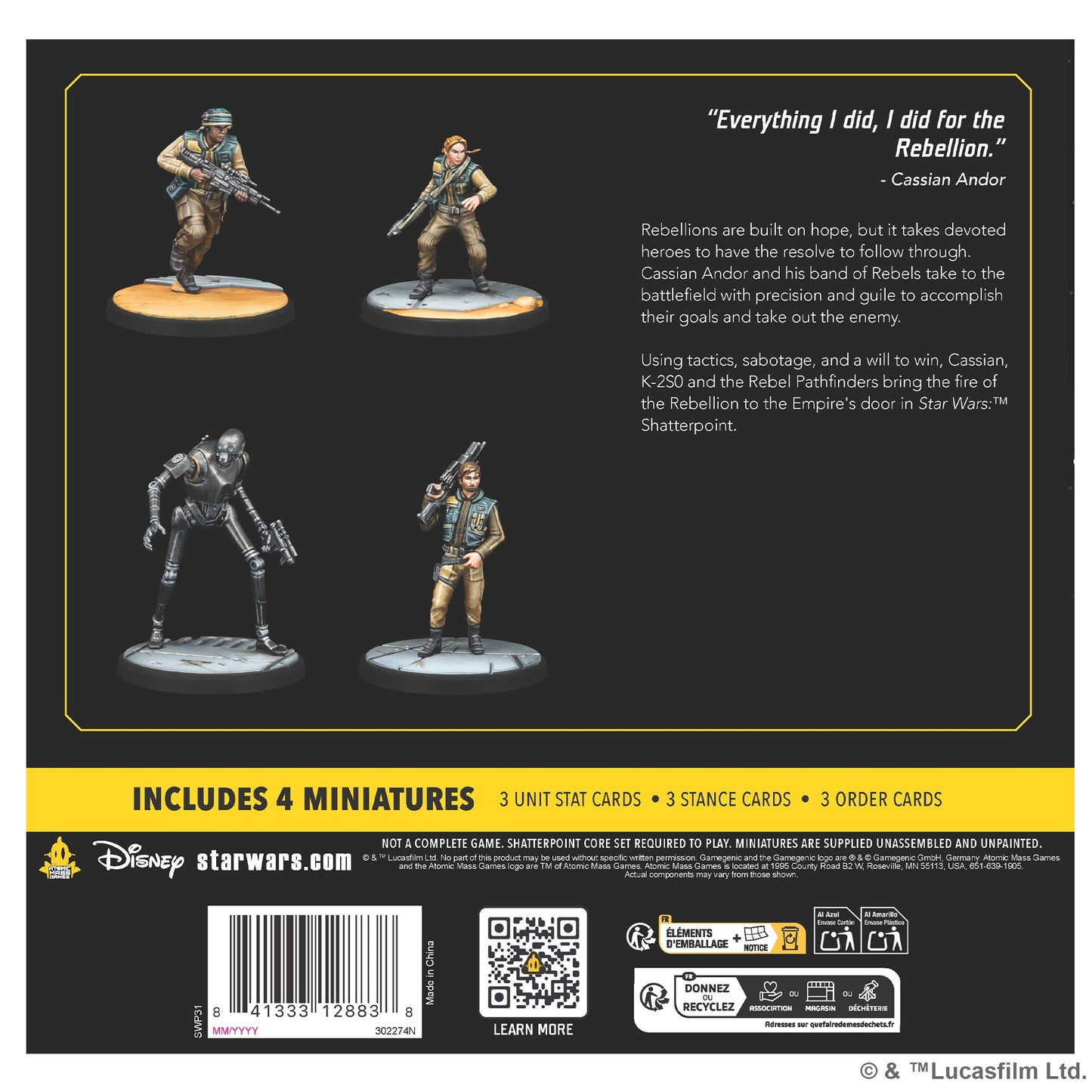 Star Wars: Shatterpoint - All the Way Squad Pack | Bộ Mở Rộng Miniature Game Chiến Thuật | Atomic Mass Games