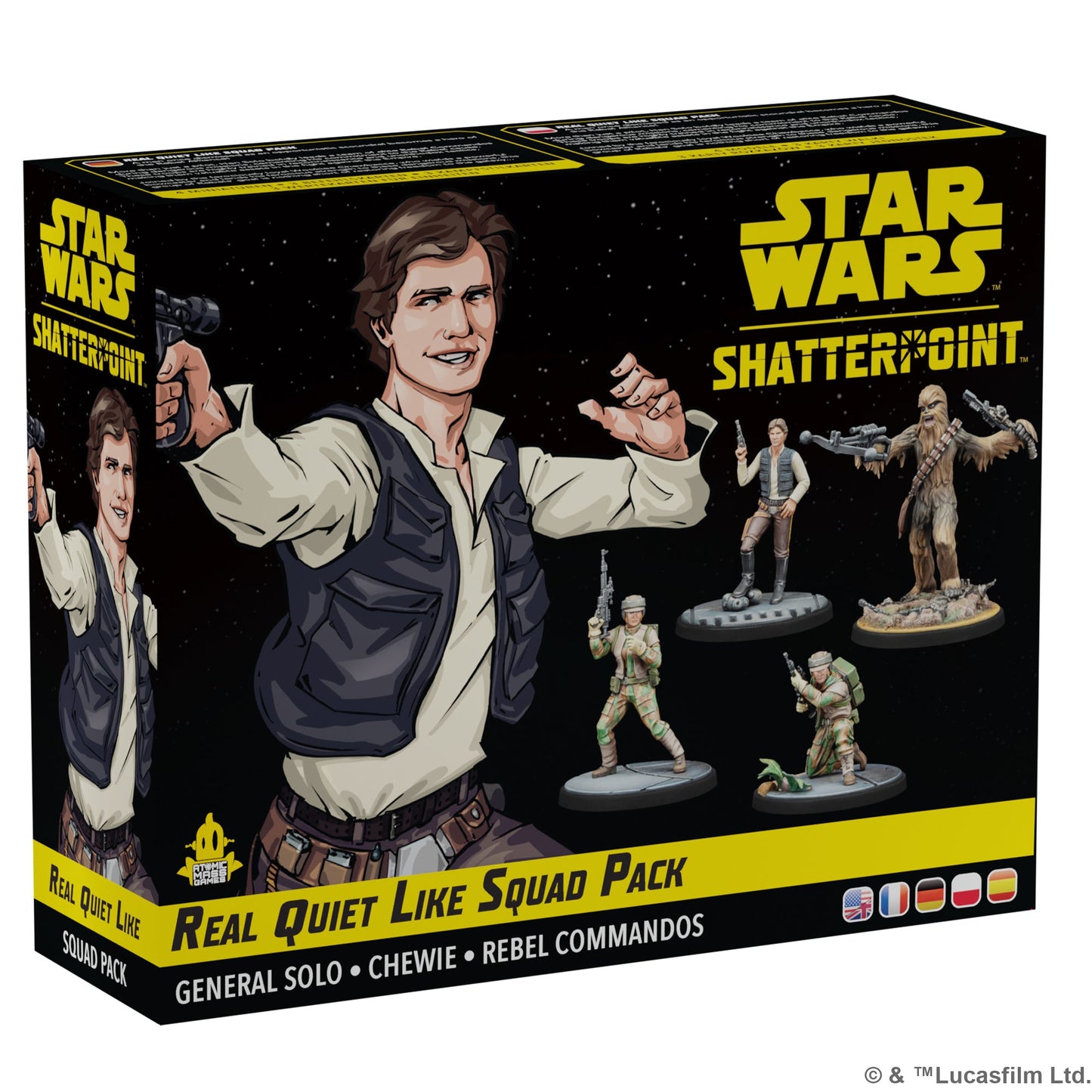 Star Wars: Shatterpoint - Real Quiet Like Squad Pack - Board Game Chiến Thuật - Atomic Mass Games