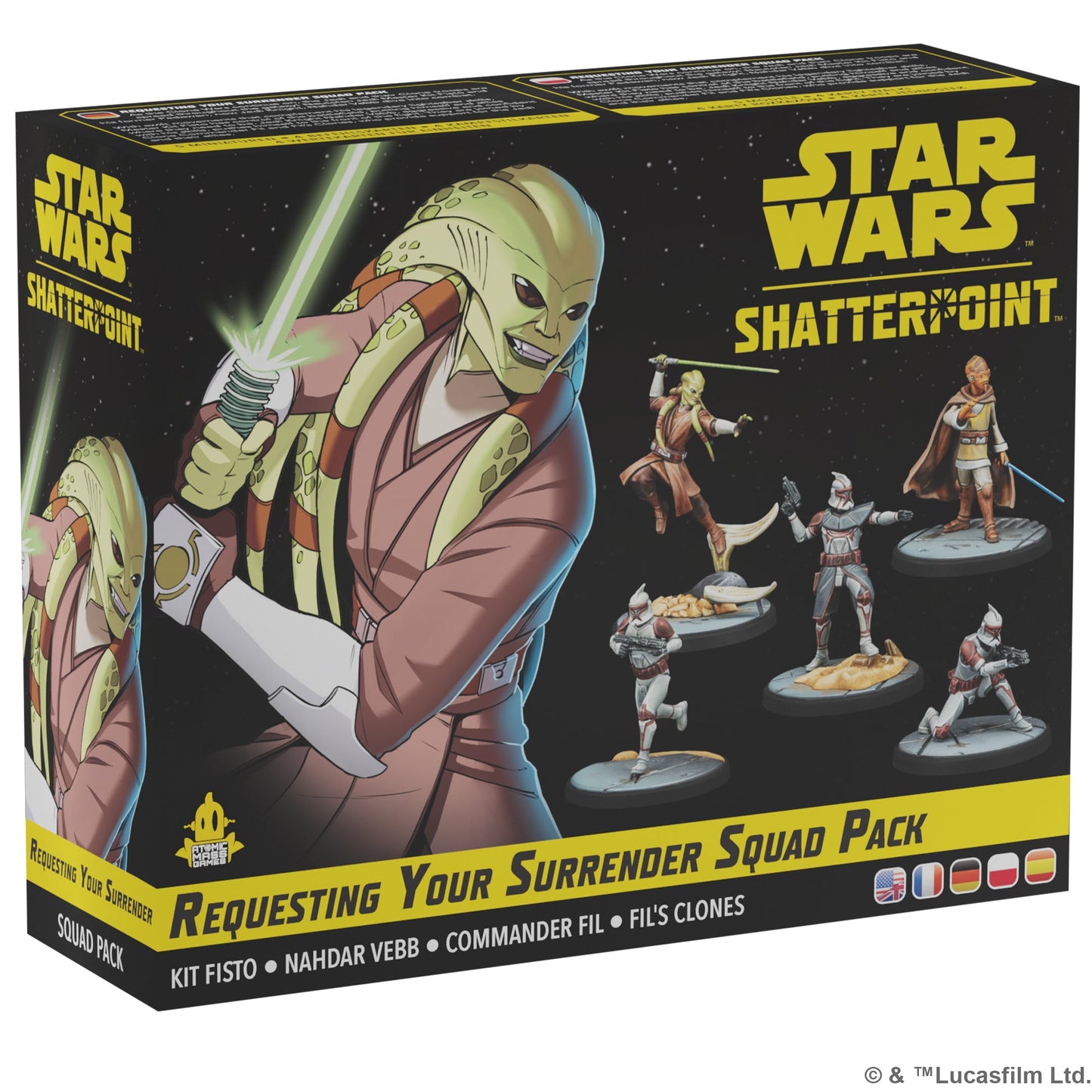Star Wars: Shatterpoint – Requesting Your Surrender Squad Pack | Board Game Chiến Thuật | Atomic Mass Games