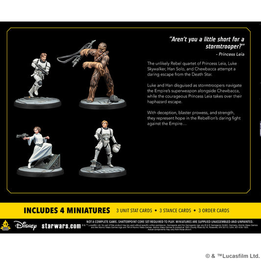 Star Wars: Shatterpoint – This is Some Rescue! Squad Pack - Bộ Mở Rộng Board Game Chiến Thuật - Atomic Mass Games