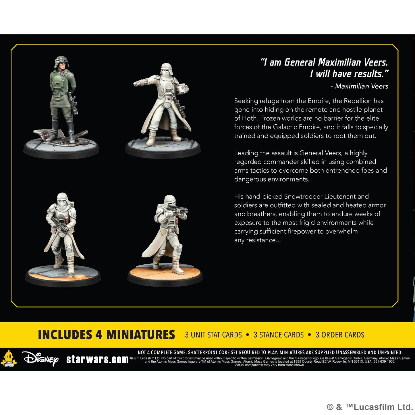 Star Wars: Shatterpoint - Maximum Firepower Squad Pack | Board Game Chiến Thuật | Atomic Mass Games
