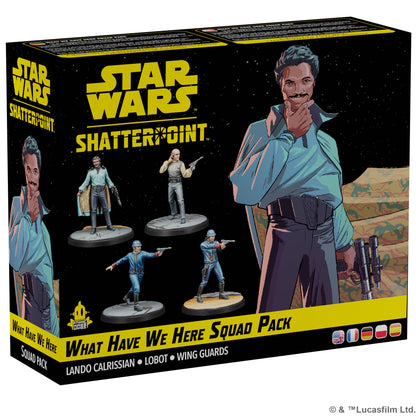 Star Wars: Shatterpoint - What Have We Here Squad Pack - Mô Hình Board Game Chiến Thuật Atomic Mass Games