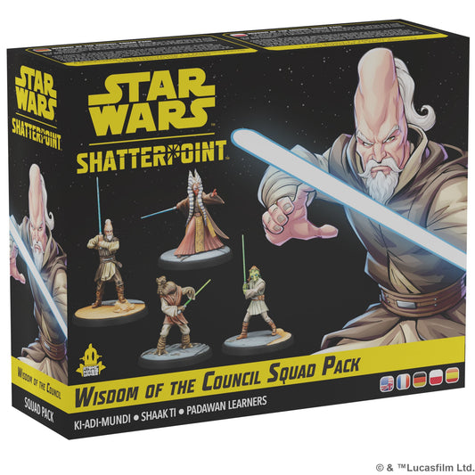 Star Wars: Shatterpoint – Wisdom of the Council Squad Pack - Board Game Chiến Thuật - Atomic Mass Games