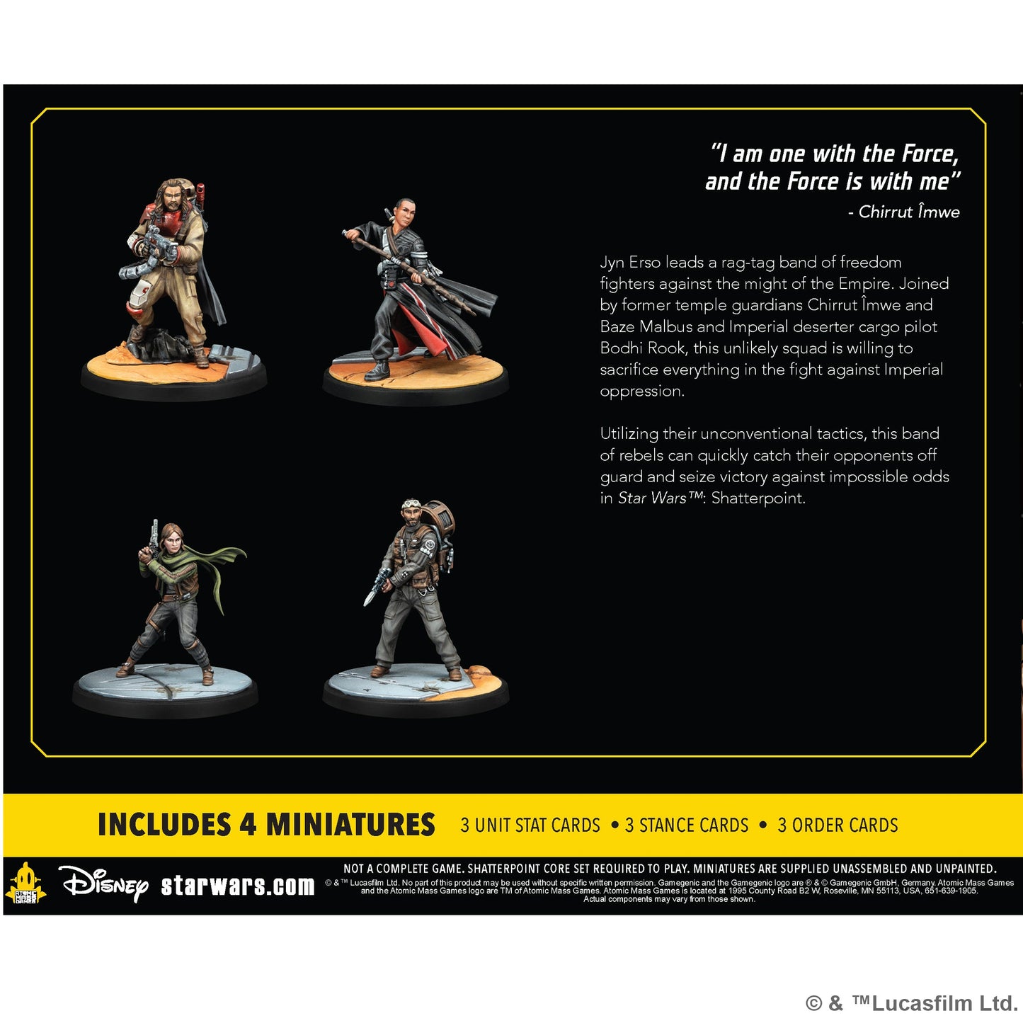 Star Wars: Shatterpoint - This is Rogue One Squad Pack