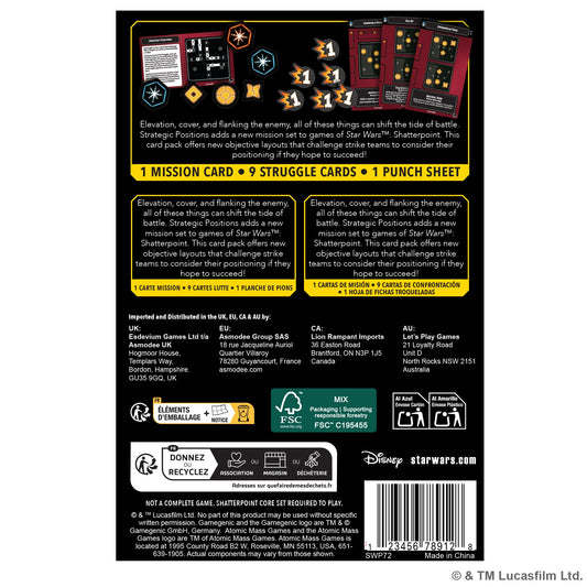 Star Wars: Shatterpoint – Strategic Positions