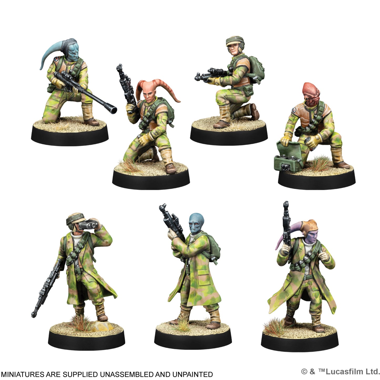 Star Wars: Legion – Rebel Alliance Starter Set | Bộ Khởi Đầu Trò Chơi Sa Bàn Chiến Thuật | Atomic Mass Games