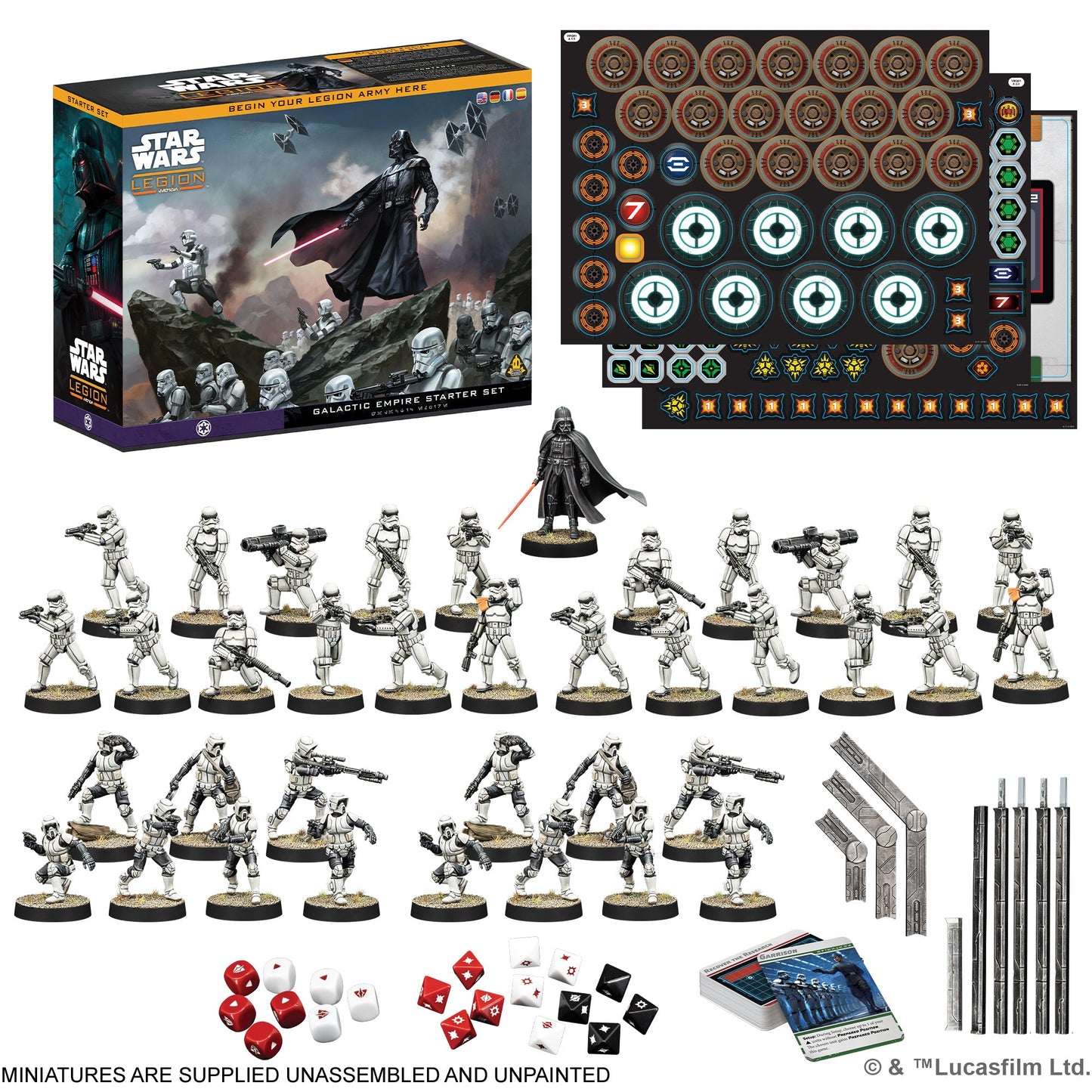 Bộ Khởi Đầu Star Wars: Legion – Galactic Empire Starter Set