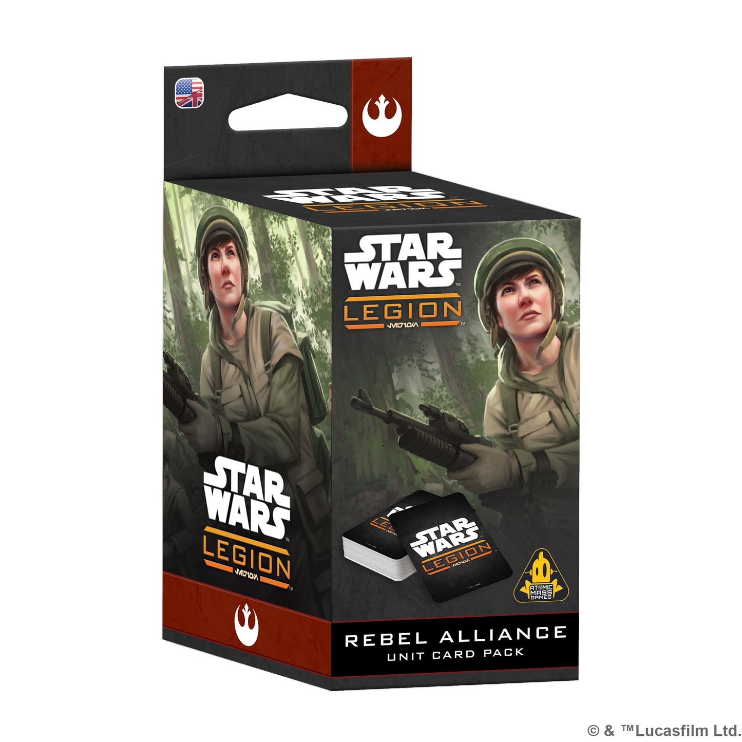 Star Wars: Legion - Rebellion Card Pack | Bộ Thẻ Bài Mở Rộng | Atomic Mass Games