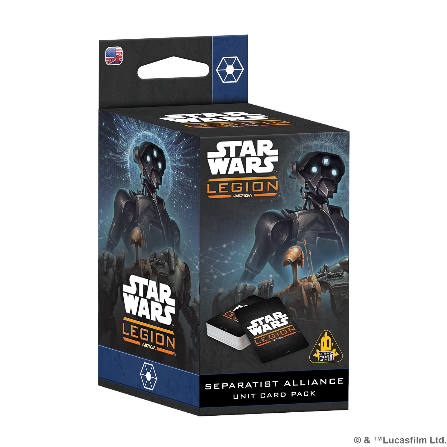 Star Wars: Legion - Separatist Alliance Card Pack - Bộ Thẻ Bài Nâng Cấp Liên Minh Ly Khai - Atomic Mass Games
